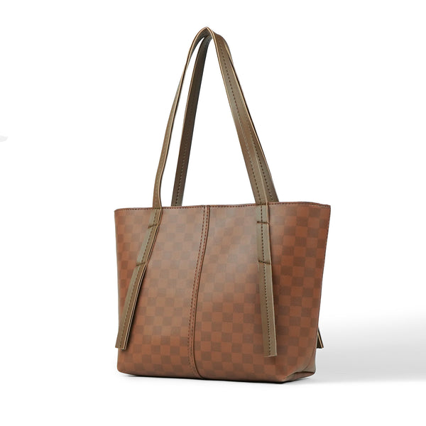 Haul Bag Brown (checkered)