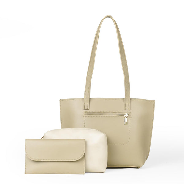 Propia Tote Set of 3 Bag Beige