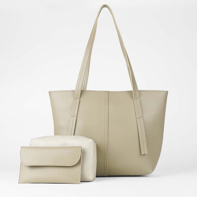 Haul Bag Beige set of 3