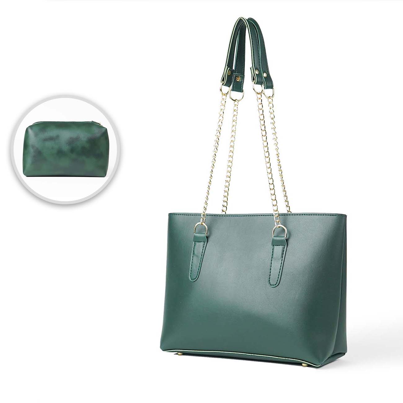 Viva bag set of 2 green