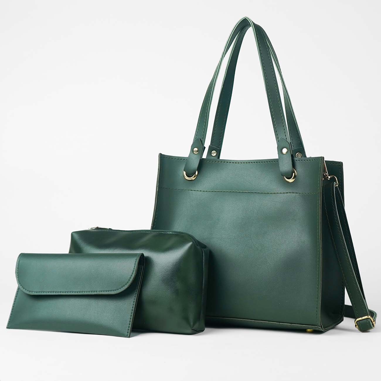 Sydney Bag Green Set of 3