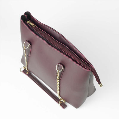 Viva bag set of 2 maroon