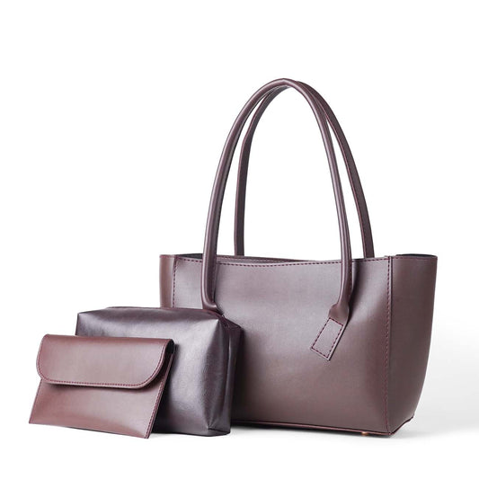 Desk set of 3 bag Maroon