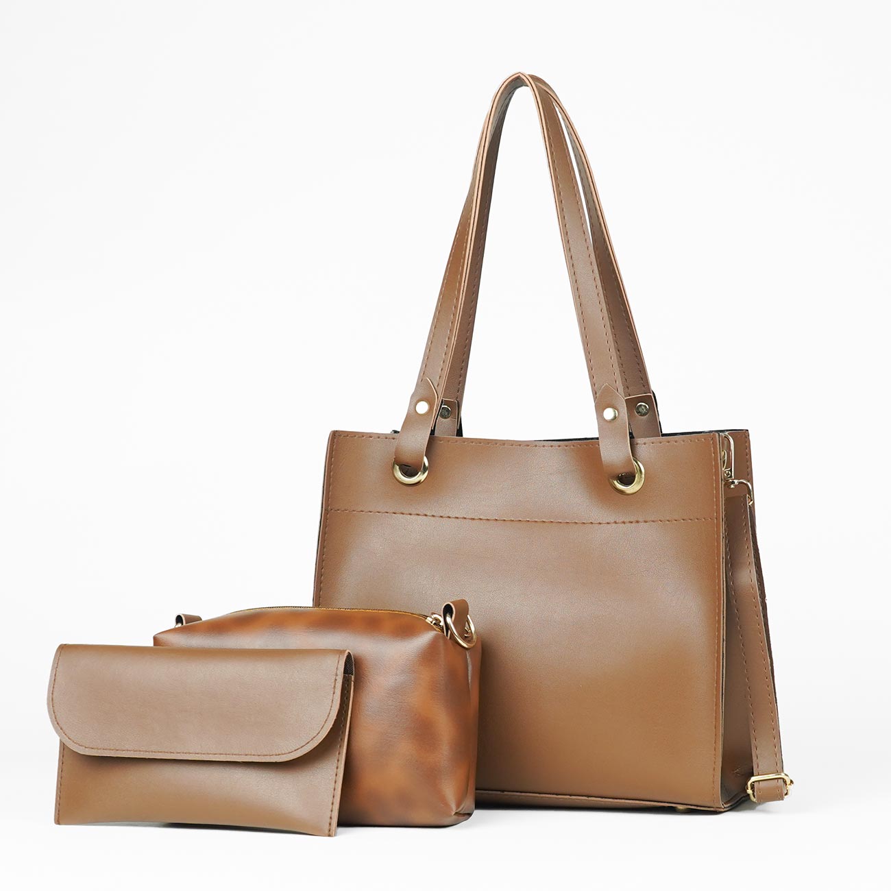 Sydney Bag Brown set of 3