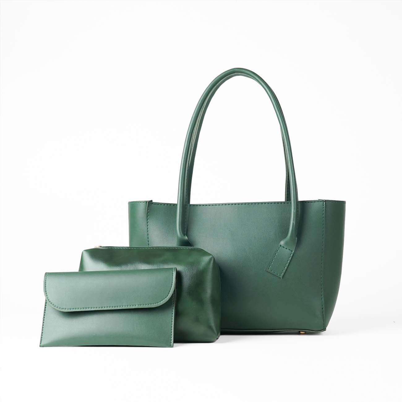 Desk set of 3 bag Green